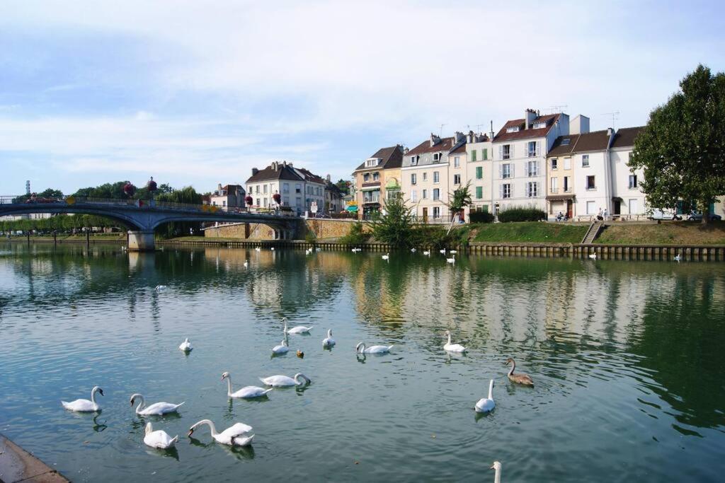 Coeur De Ville Avec Parking+Gare A Proximite De Disney Et Paris Lagny-sur-Marne Екстер'єр фото